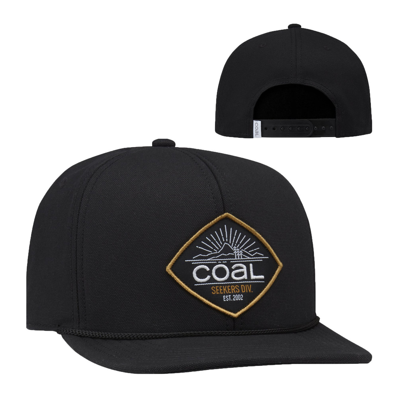 Coal Bend Hat Black Snapback