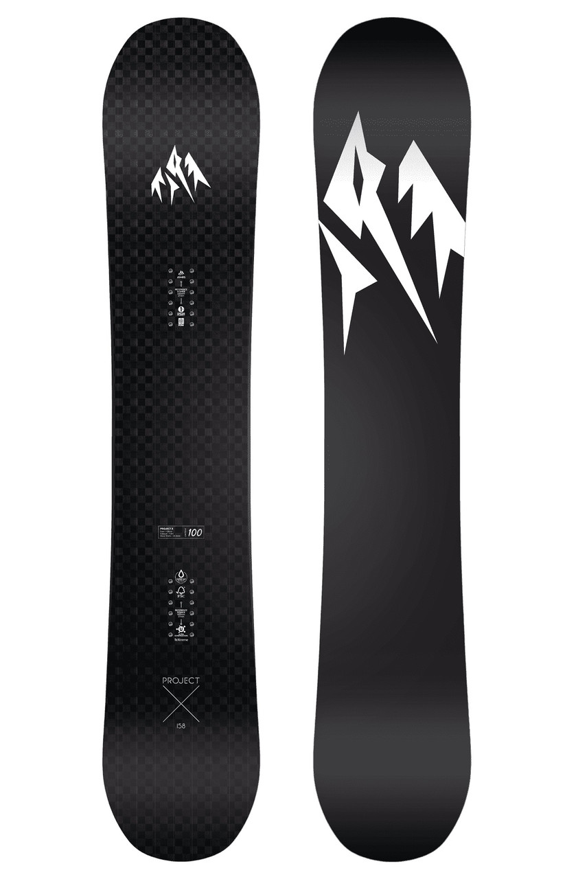 Jones Project X Snowboard 2020 Black 158 | Boardparadise.com