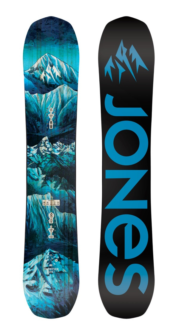 Jones Frontier Snowboard 2020 Blue 156 | Boardparadise.com