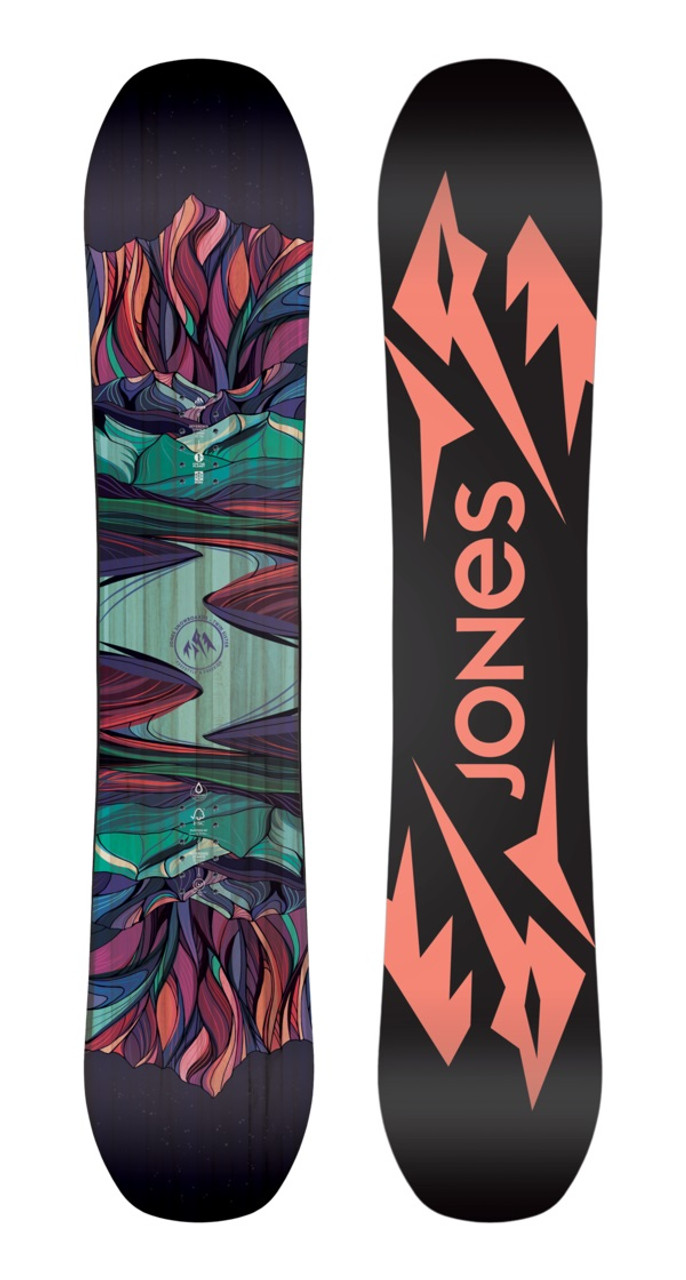 Jones Twin Sister Womens Snowboard 2020 Purple 143