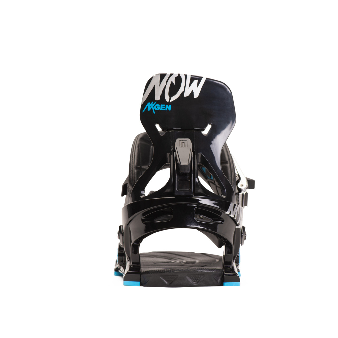 NOW Nx-Gen Youth Snowboard Bindings Black Small