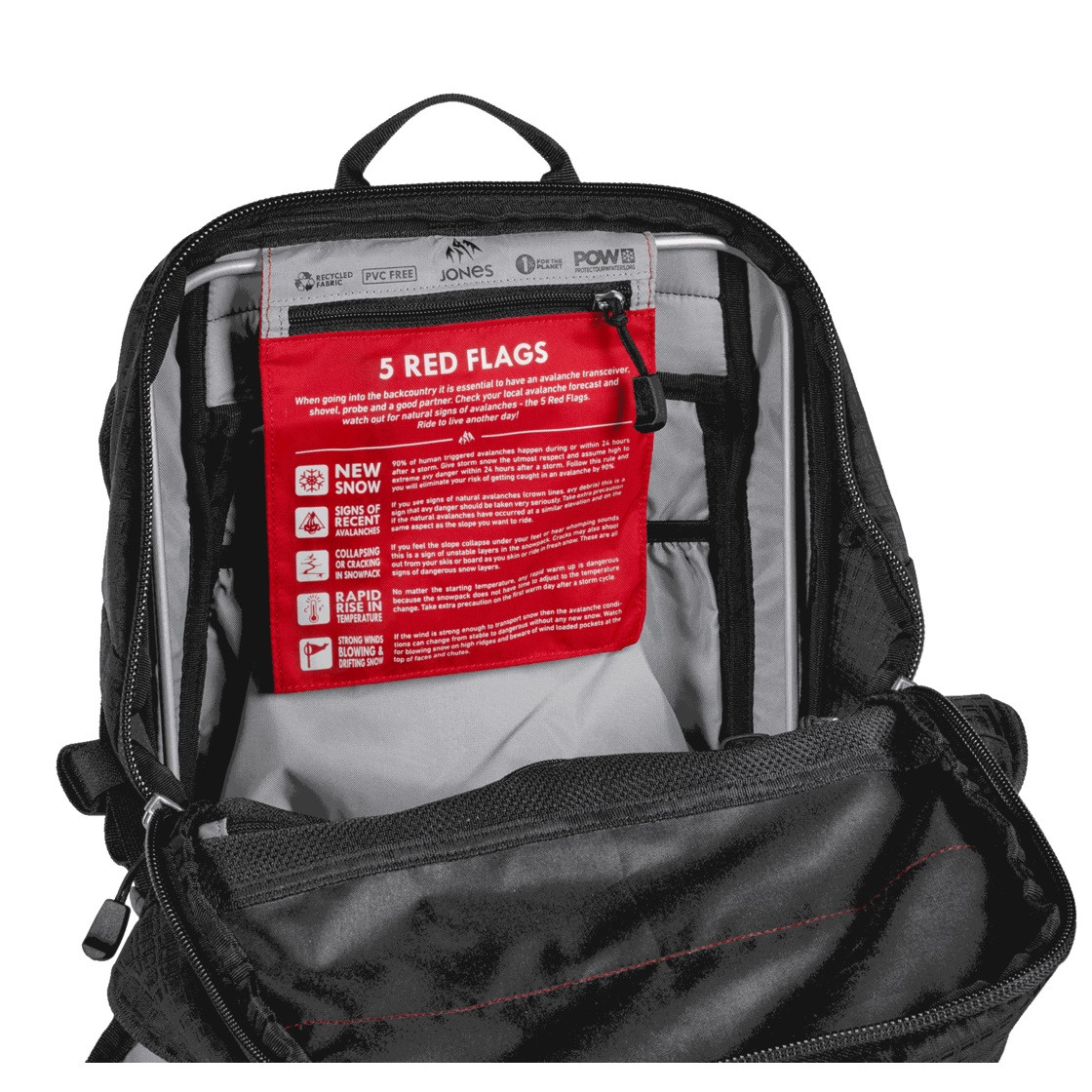 Jones Descent RAS Backpack Black 32L