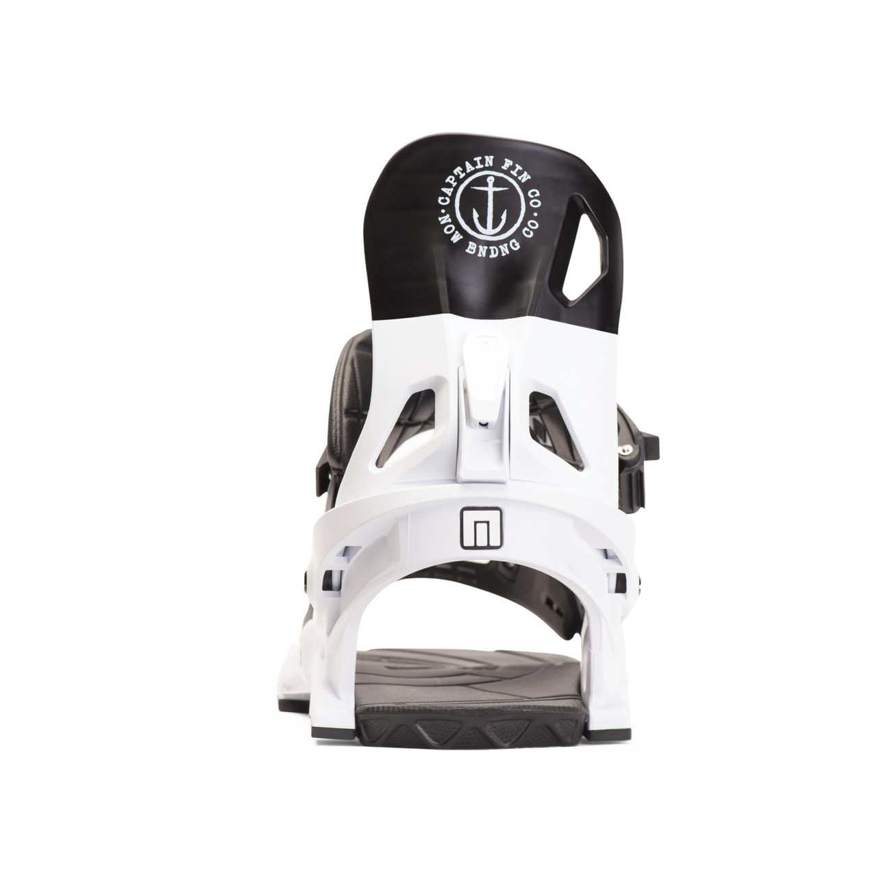 NOW X CAPTAIN FIN サイズM Now X Captain Fin Snowboard Bindings 2020 White