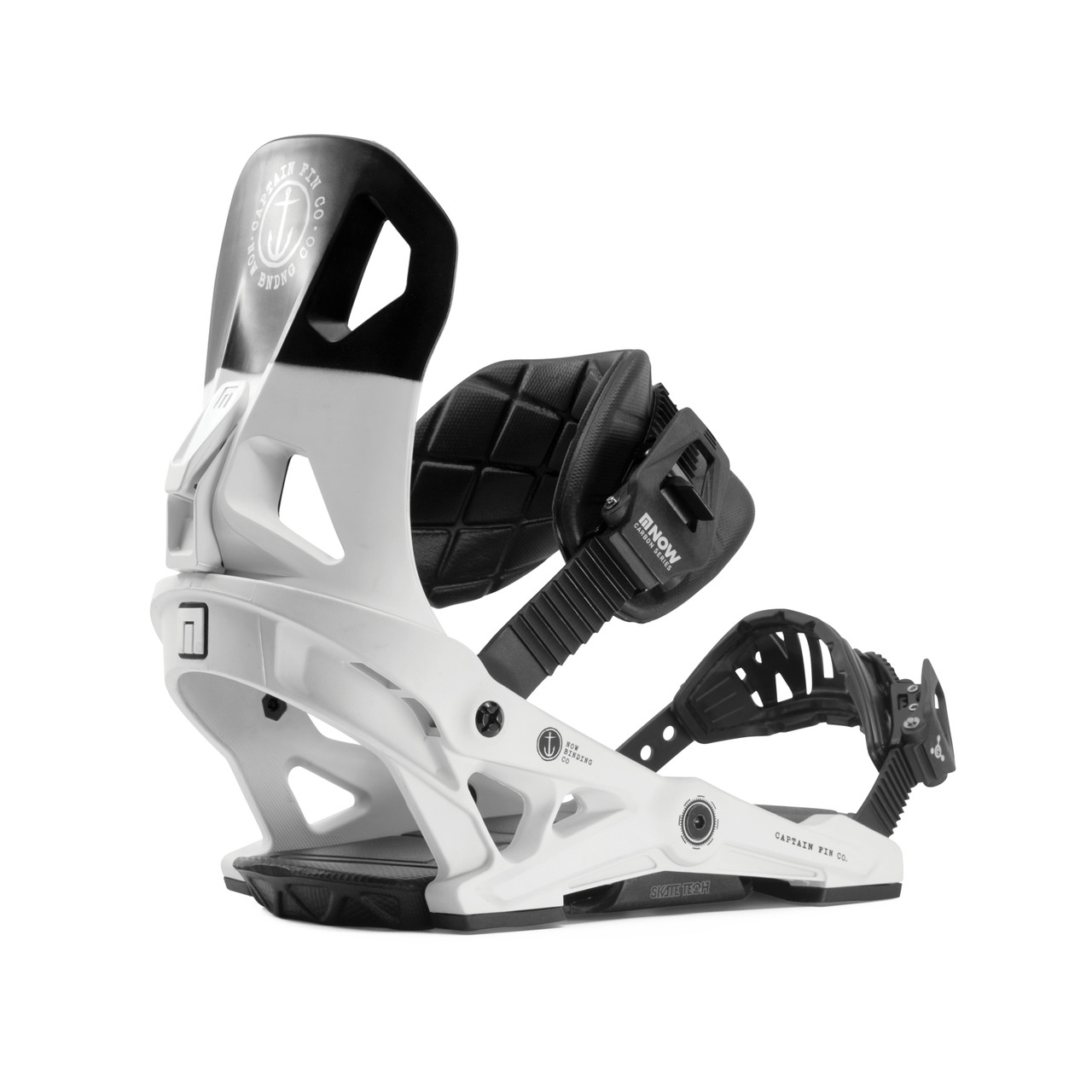 ナウ NOW CAPTAIN FIN NOW X CAPTAIN FIN Now X Captain Fin Snowboard Bindings 2020 White | Boardparadise.com