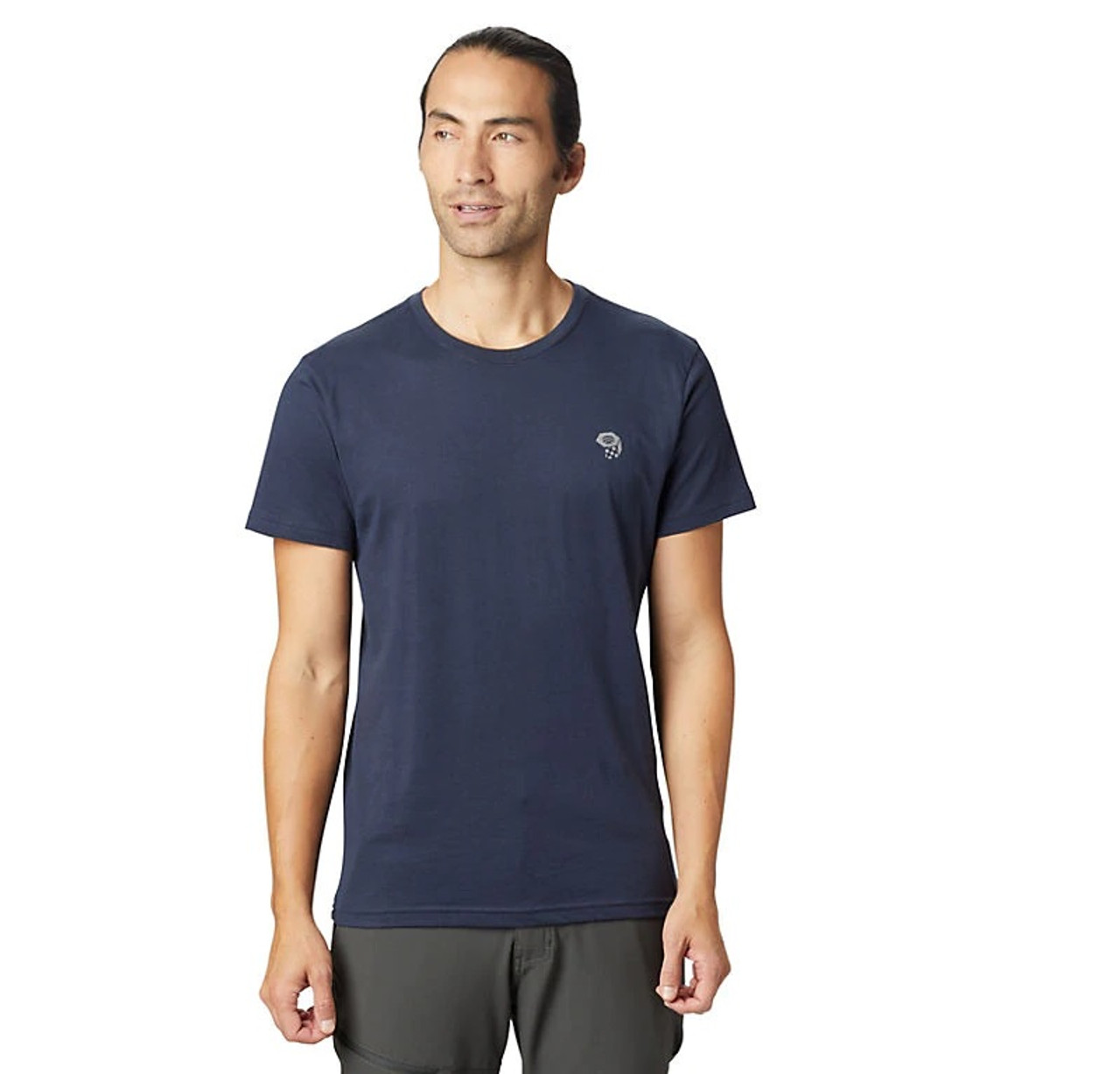 Mountain Hardwear Logo SS Tshirt Mens Dark Zinc