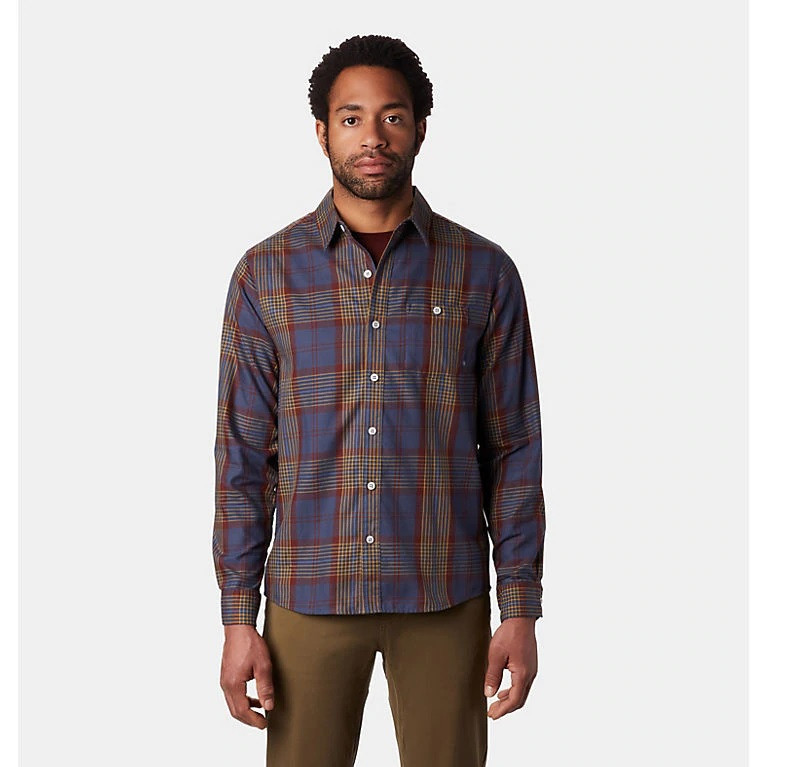 Mountain Hardwear Rogers Pass Longsleeve Mens Zinc | Boardparadise.com