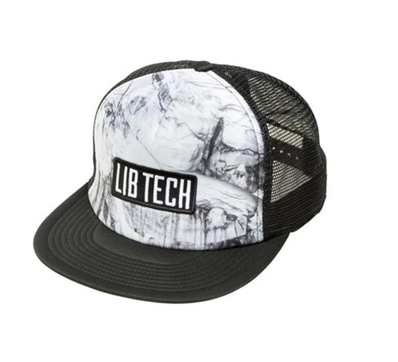 Lib Tech Zim Photo Trucker Hat White Snapback