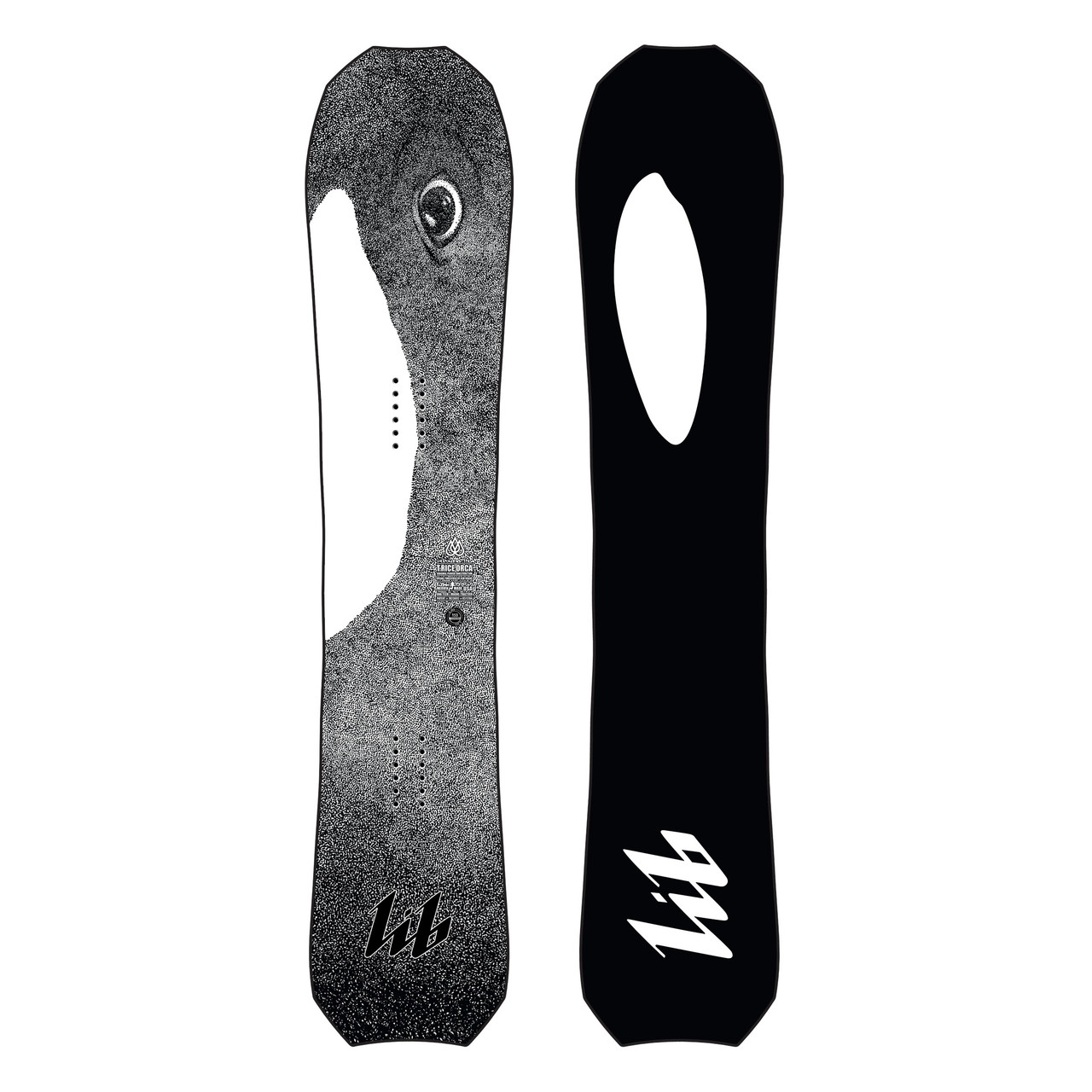 Lib Tech Trice Orca 2020 Snowboard Black White 159 | Boardparadise.com