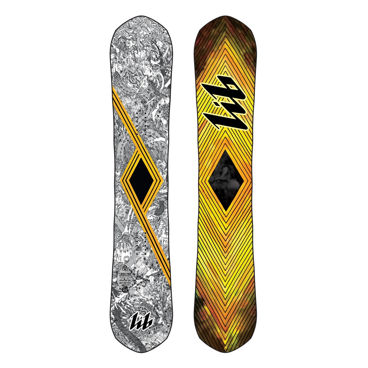 Lib Tech Pro HP Pointy 2020 Snowboard White Black 164.5