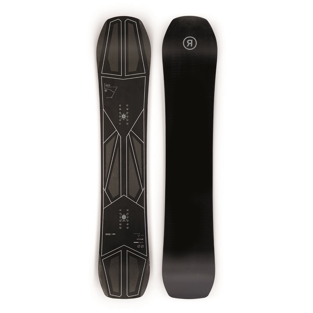 Ride Commissioner Snowboard 2020 Black 162