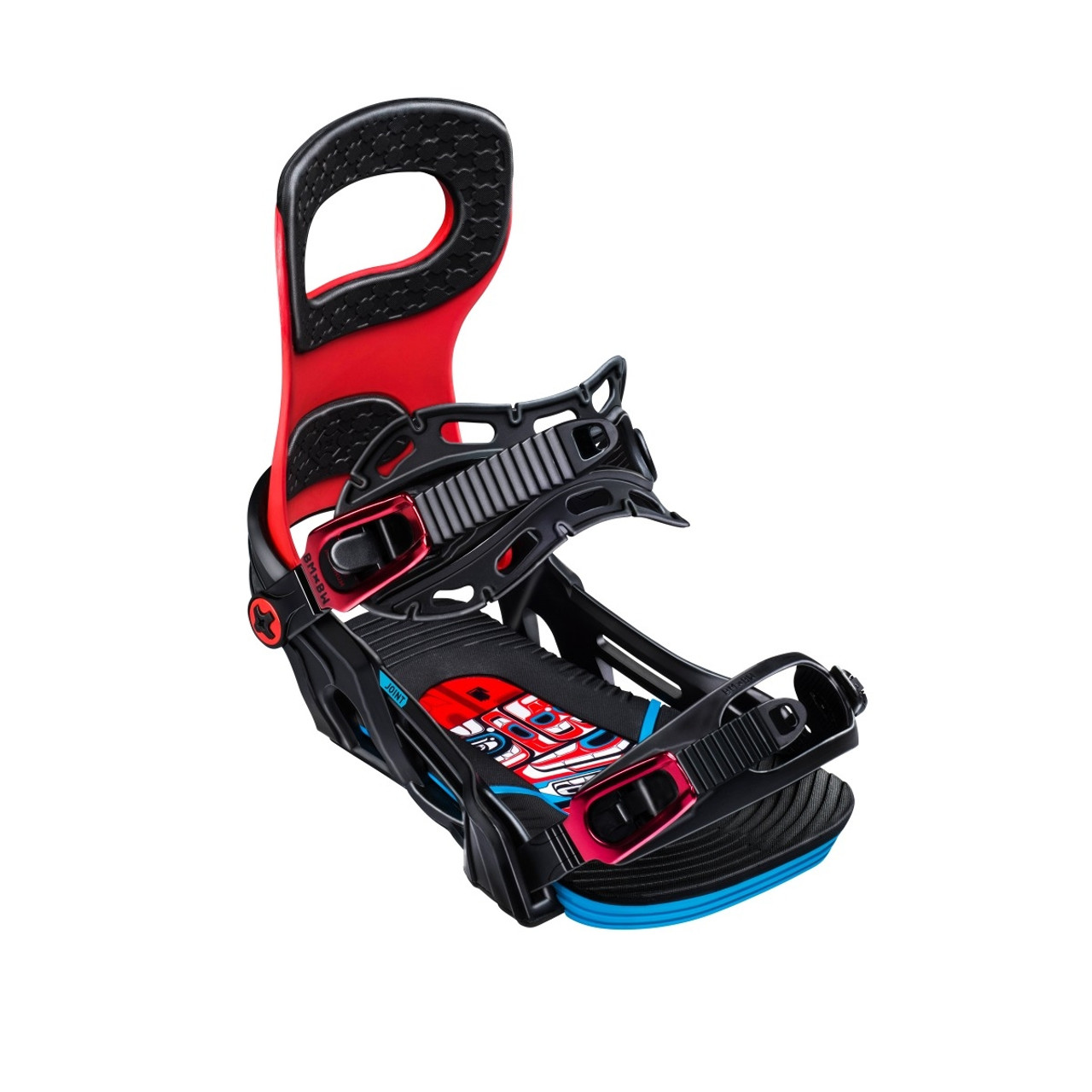 Bent Metal Joint Bindings 2020 Black Red