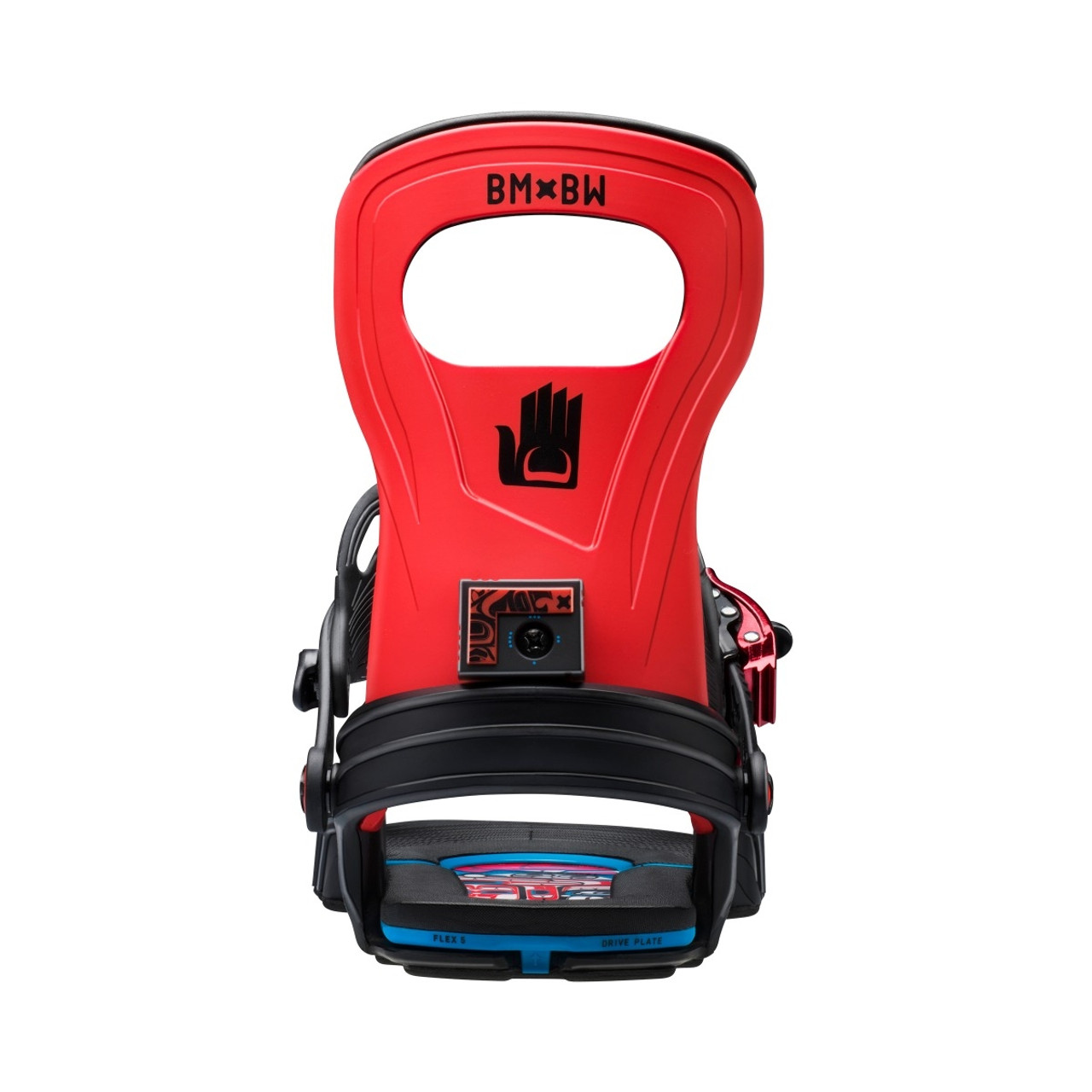 Bent Metal Joint Bindings 2020 Black Red