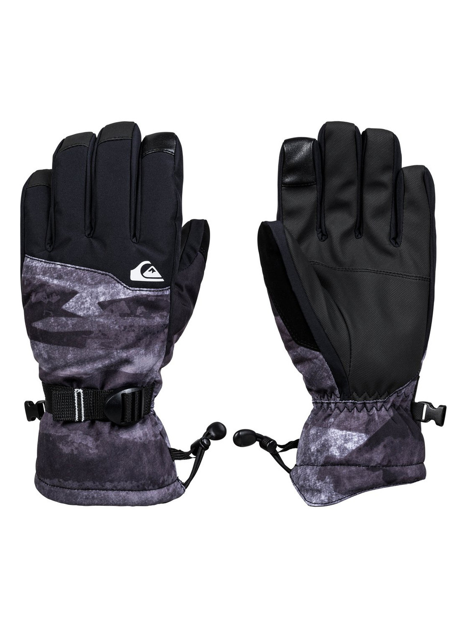 Quiksilver Mission Gloves Black Camo