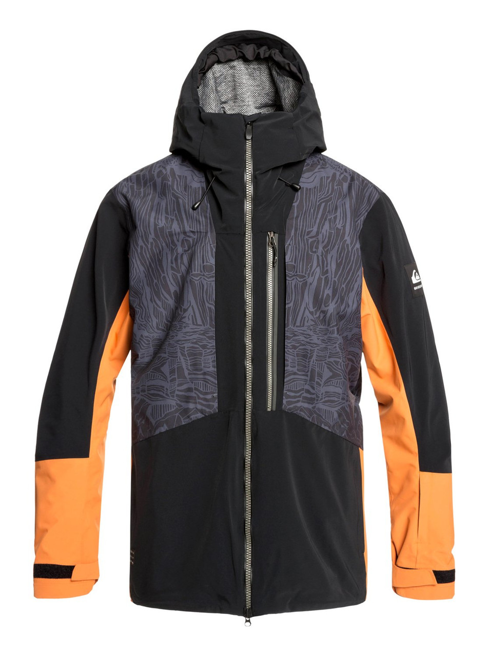 Quiksilver Travis Rice Stretch Jacket Grey Black