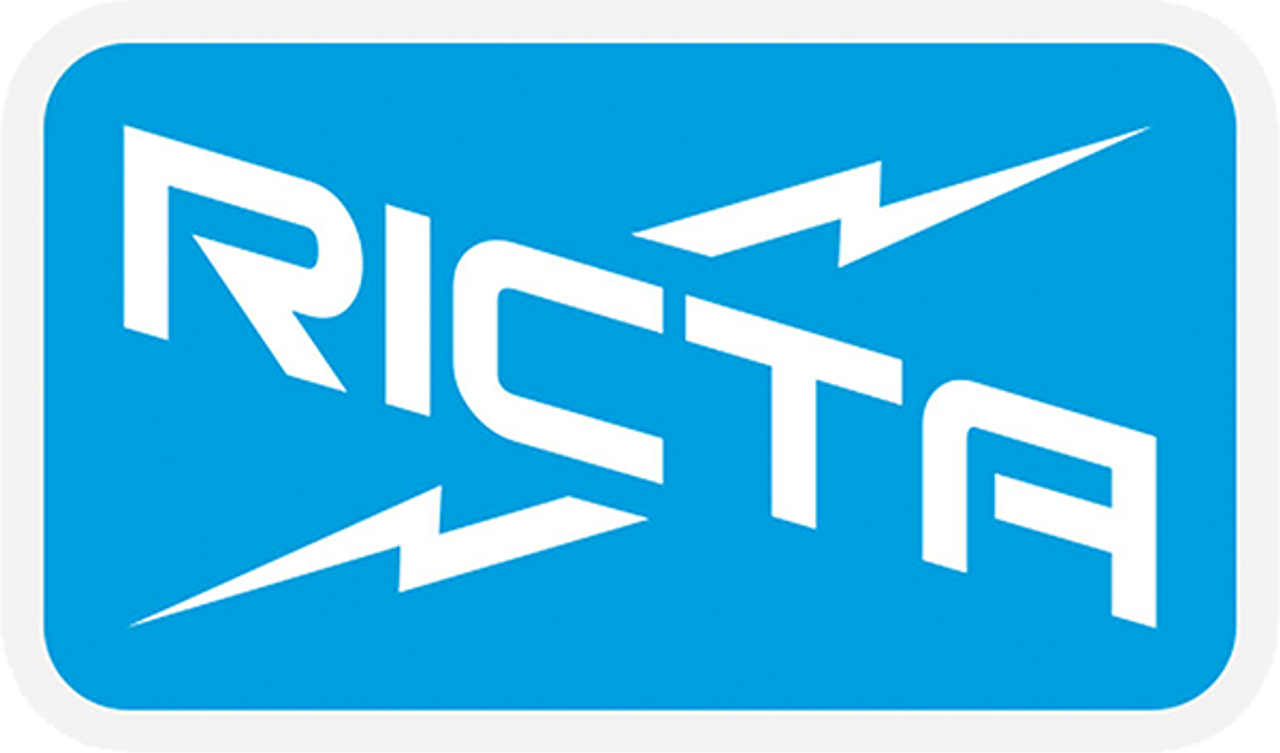 RICTA LOGO 1.89x3.22" DECAL