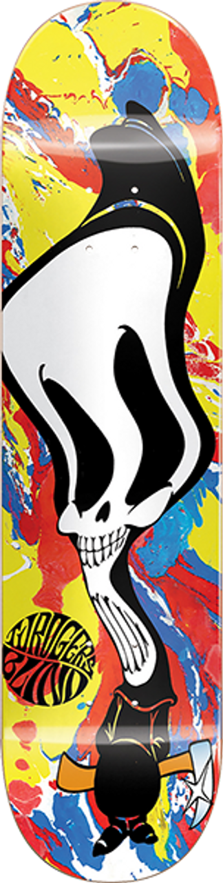 BLIND ROGERS PSYCHEDELIC REAPER SKATE DECK-8.37 r7