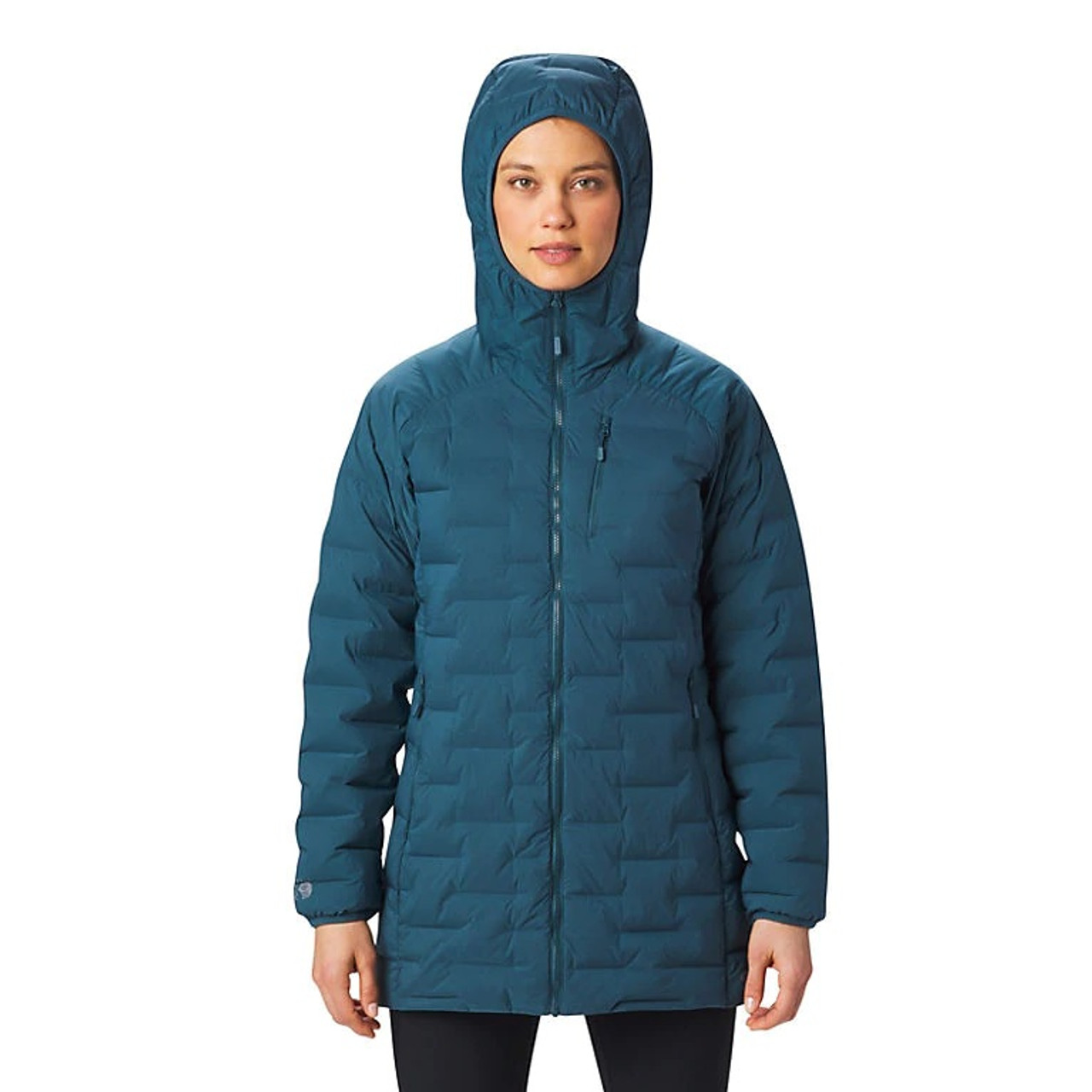 Mountain Hardwear Super DS Stretch Down Parka Womens Icelandic