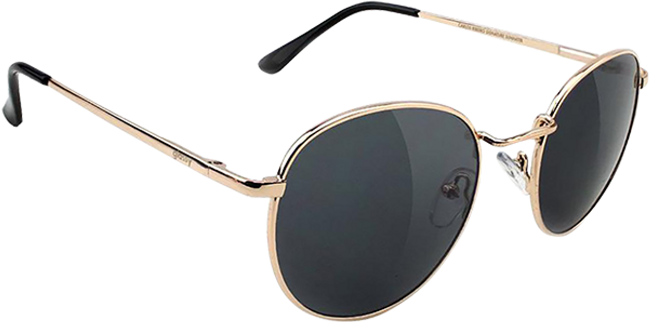 GLASSY RIDLEY GOLD SUNGLASSES