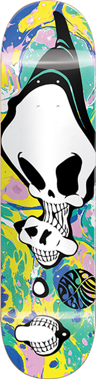 BLIND PAPA PSYCHEDELIC REAPER SKATE DECK-7.75 r7