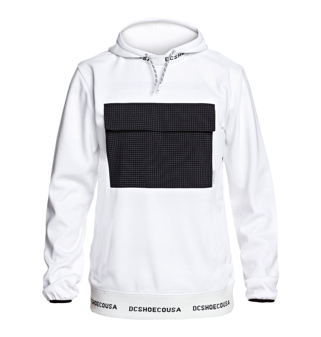 Dc Commuter Snow Hoody Mens White Boardparadise