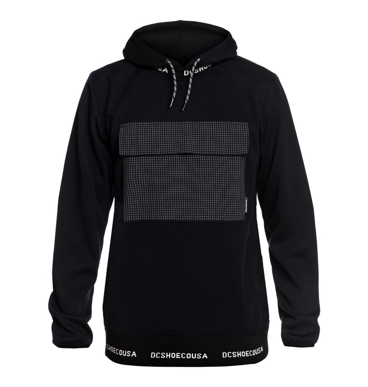 DC Commuter Snow Hoody Mens Black