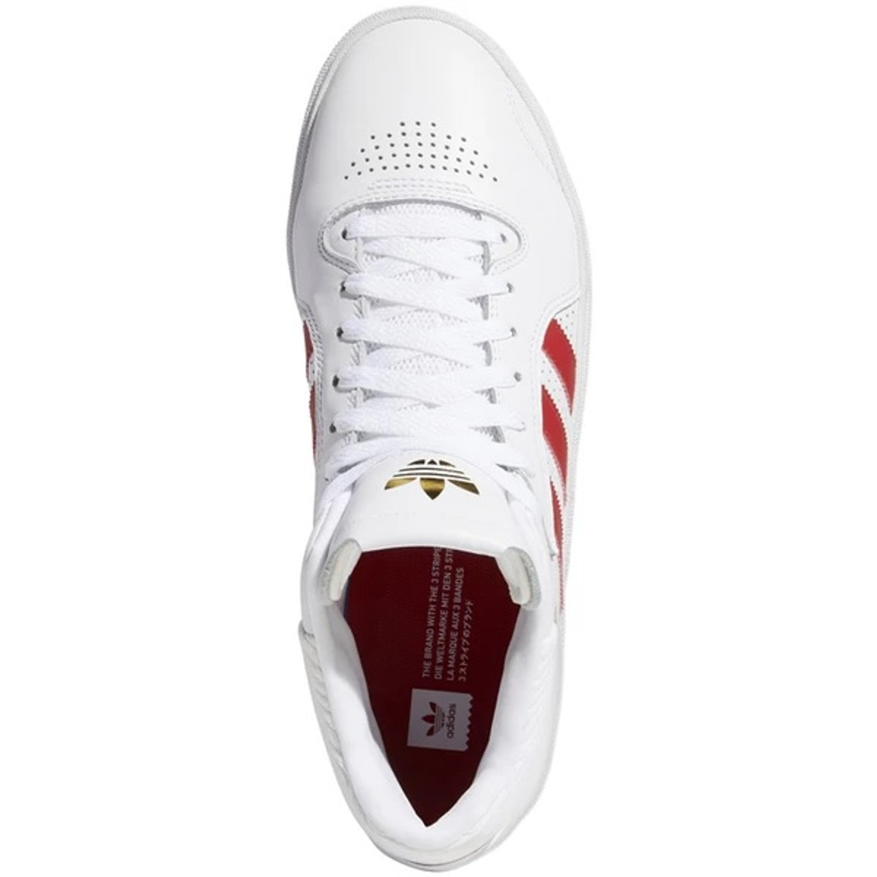 Adidas Tyshawn Pro Skate Shoes White Red