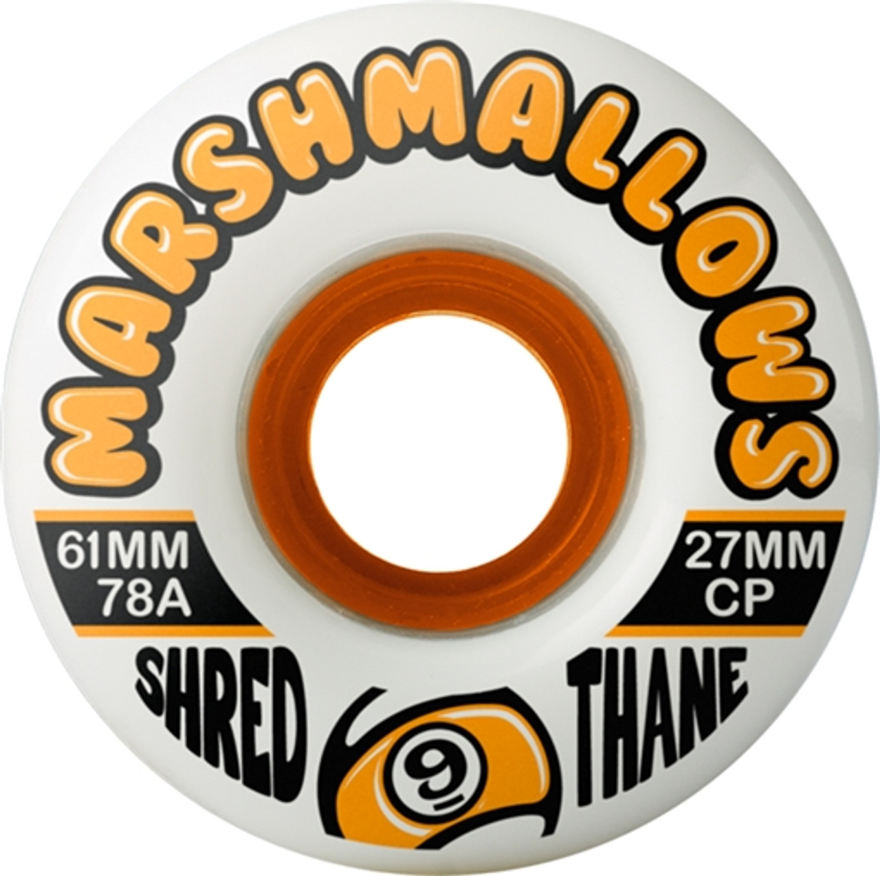 Sector 9 Wheels MARSHMALLOWS 61mm 78a