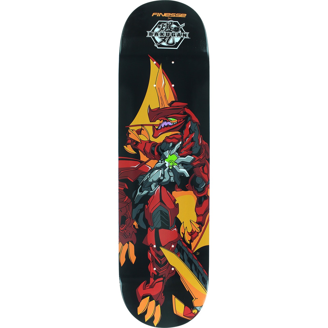 Finesse Bakugan Skate Deck Dragon Red 8.25