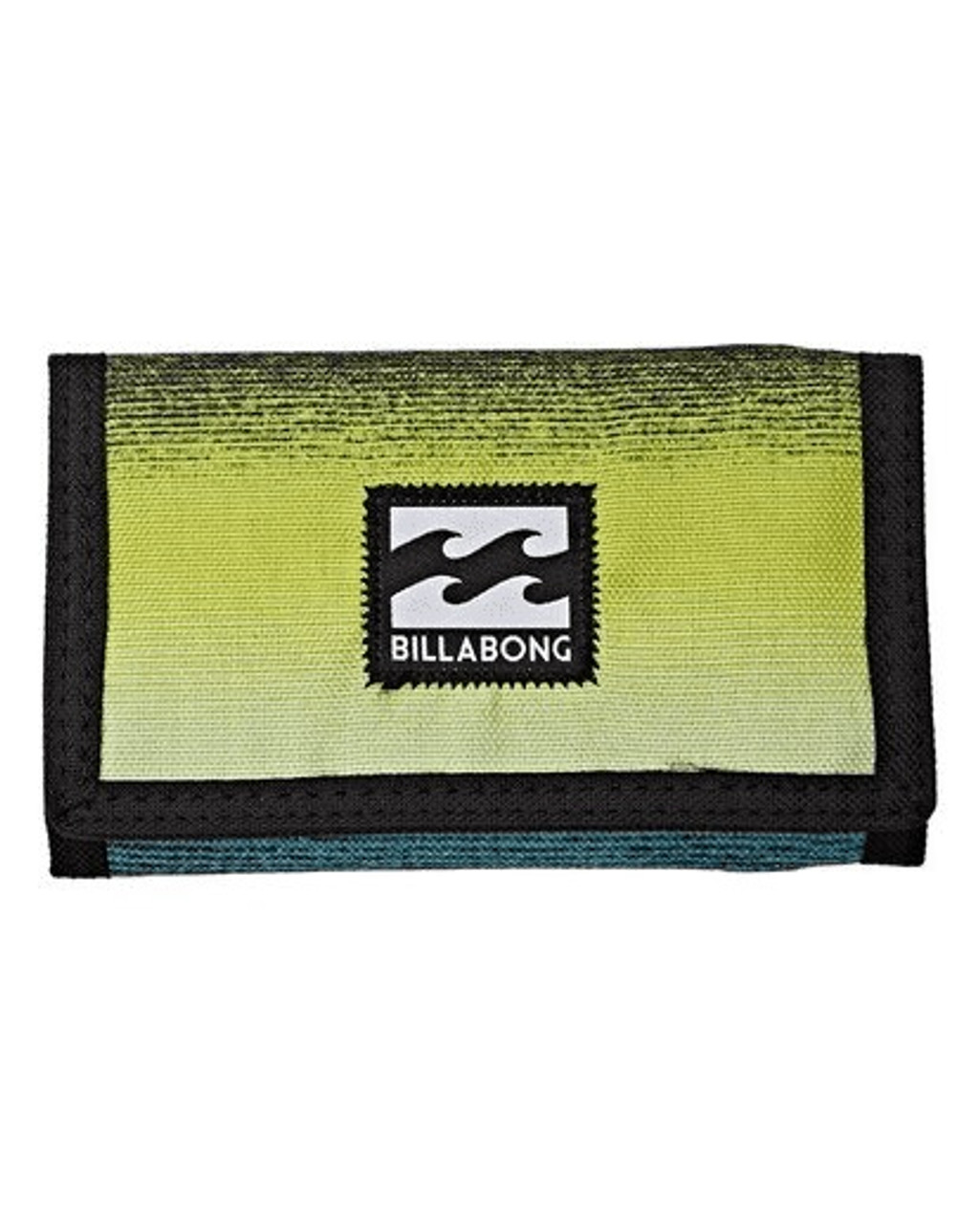 Billabong Atom Wallet Blue Yellow OneSize