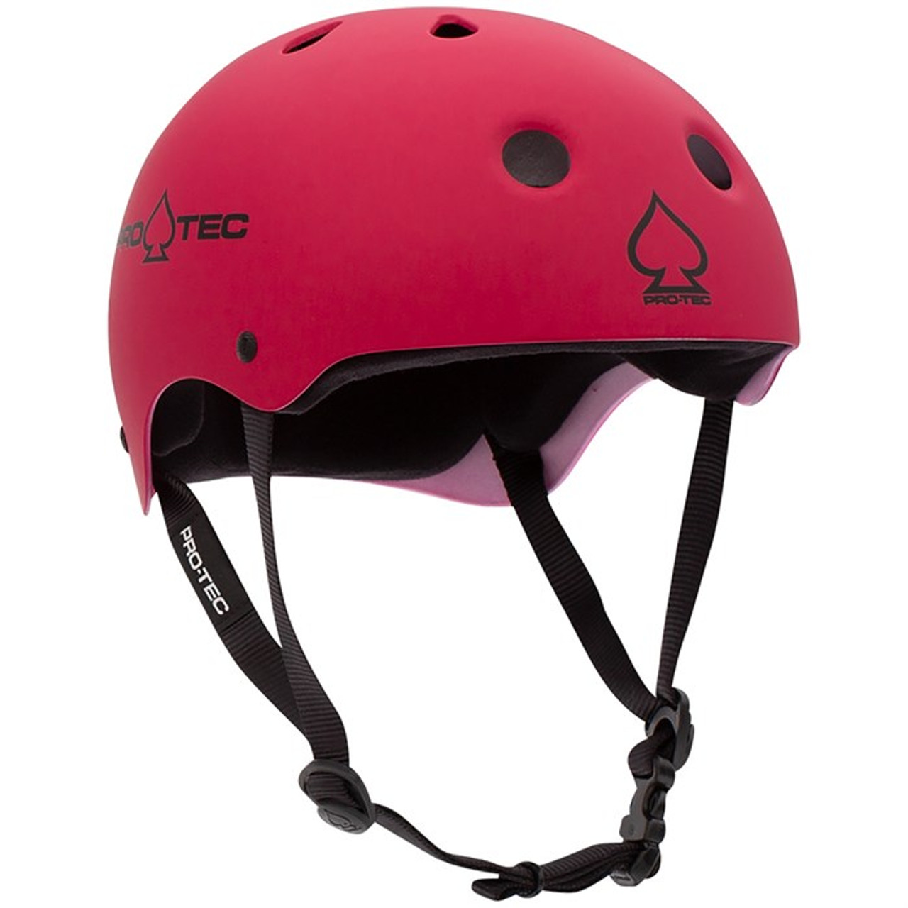 Protec Classic Skate Helmet Matte Pink