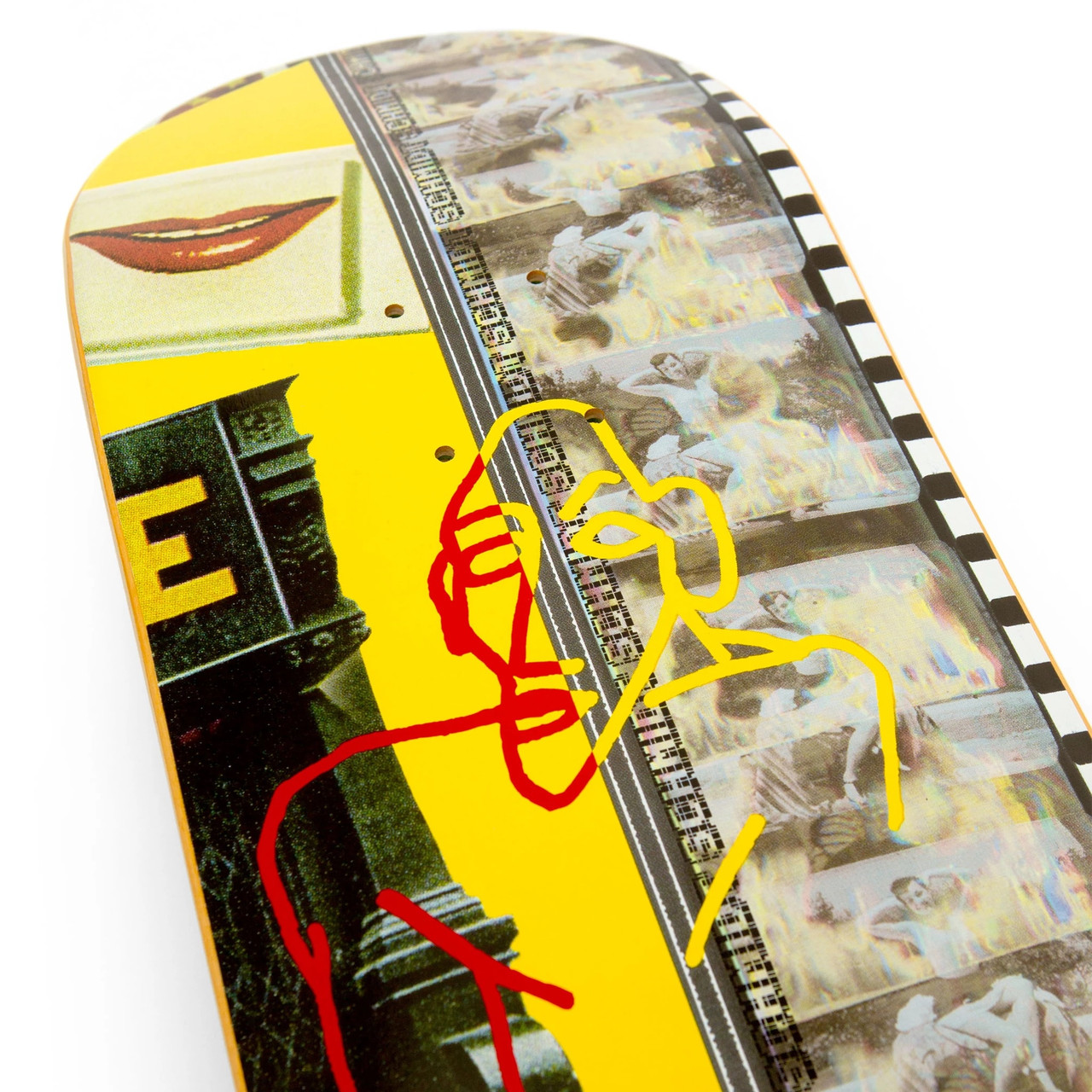 WKND Death Dance Alex Schmidt Skate Deck Yellow 8.5