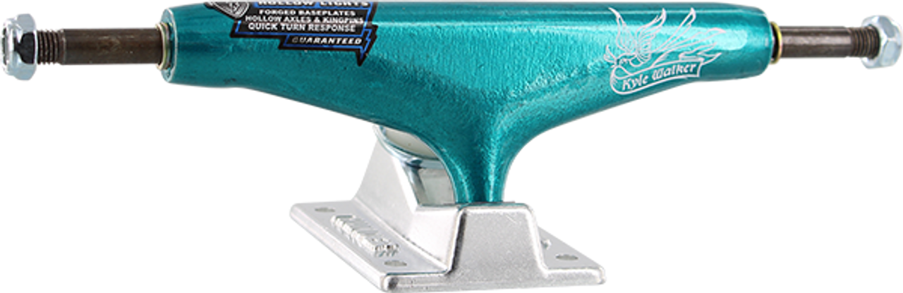 THUNDER WALKER T-BIRD HOLLOW-LT 148mm TEAL/POL TRUCKS SET