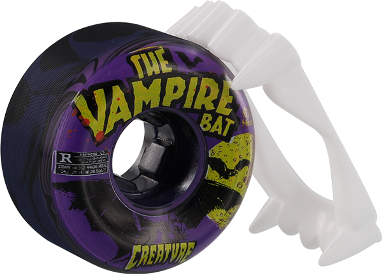 OJ CREATURE VAMPIRE BAT BLOODSUCKERS 56mm 97a BLK Wheels Set