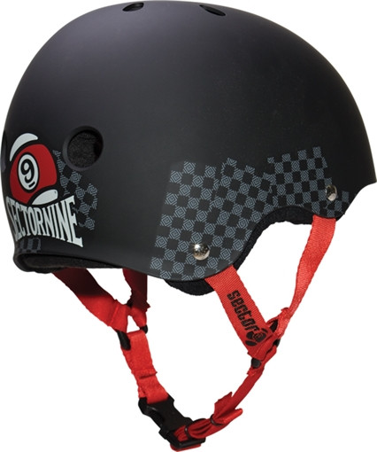 SECTOR 9 FOUNDATION HELMET M-BLACK Skateboard Helmet