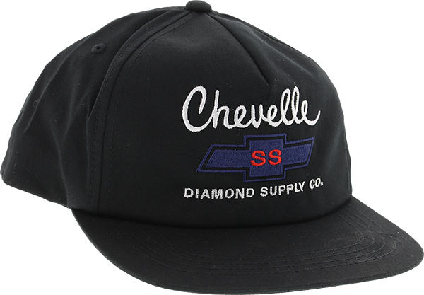 DIAMOND X CHEVY CHEVELLE BIG BLOCK HAT ADJ-BLACK