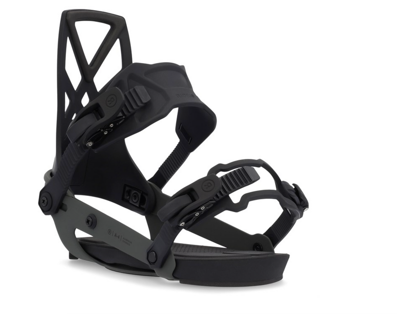 Ride C4 Bindings 2023 Matte Black Medium