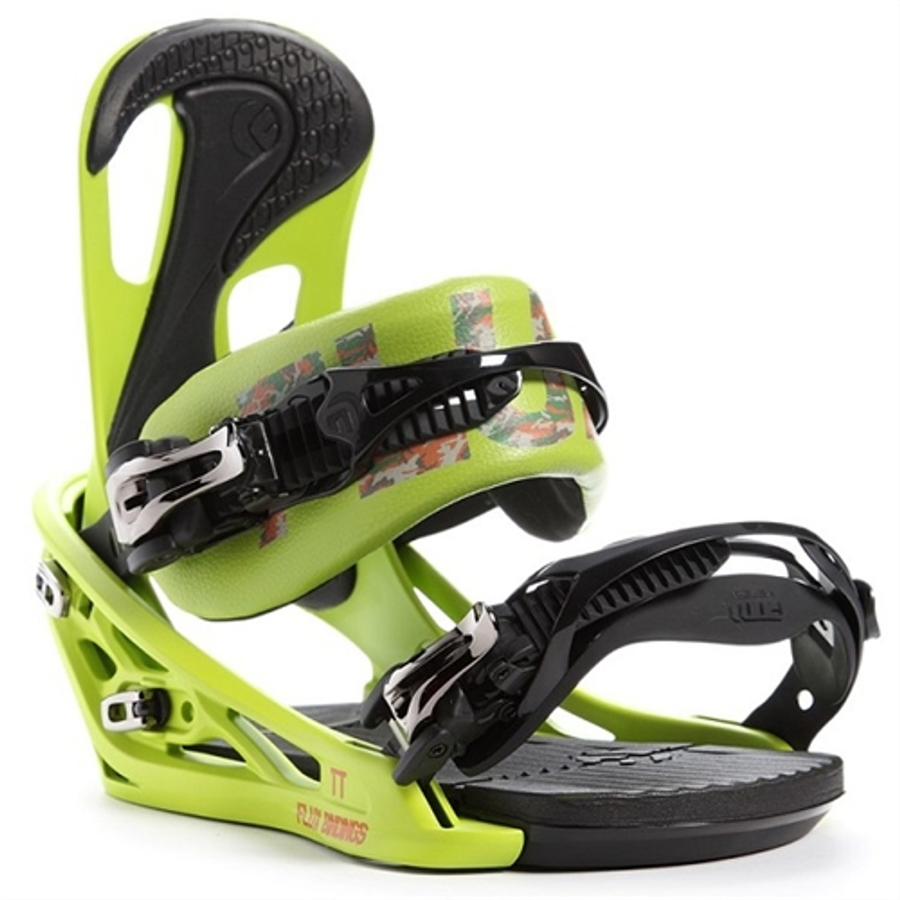 Flux Snowboard Bindings 2015 Tt Lime Green Large | Boardparadise.com