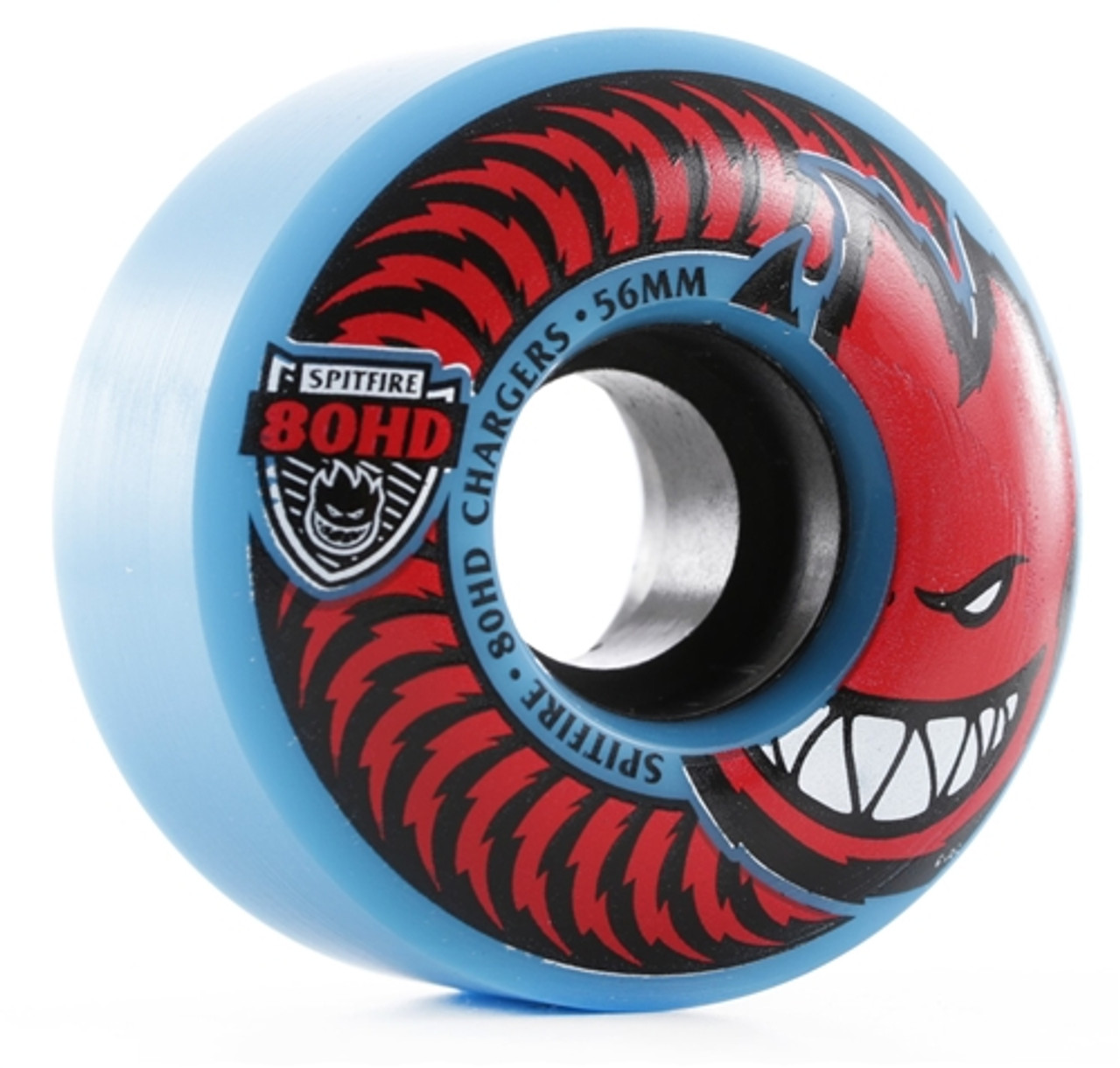 Spitfire Charger Classic Wheels Set Blue Red 54Mm/80Hd