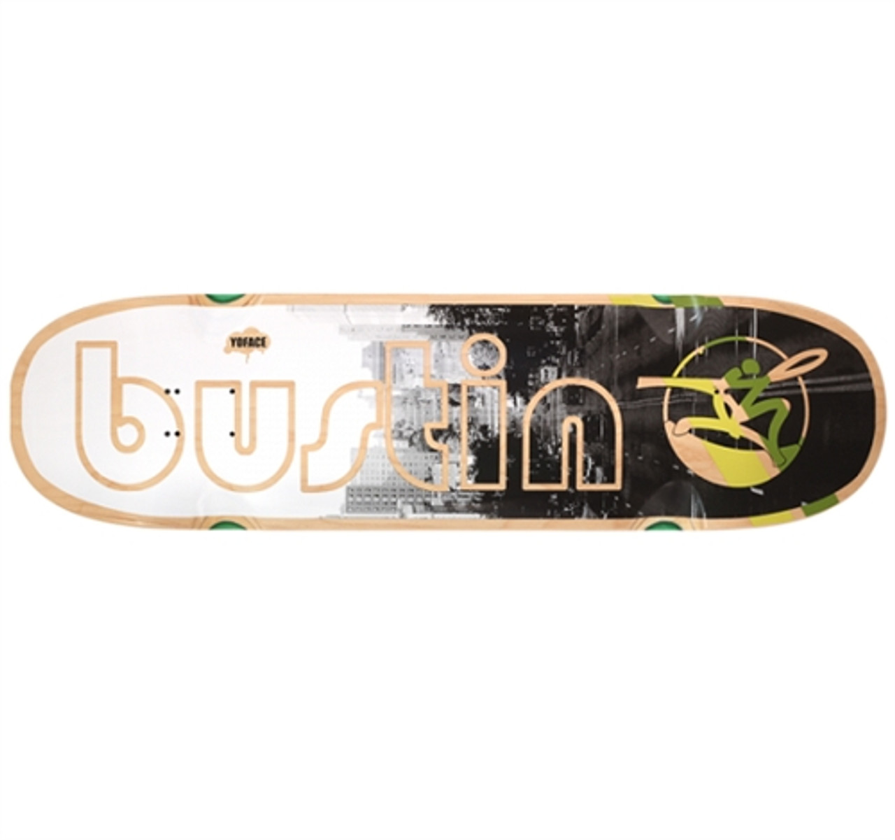 Bustin Yoface Nyc Skateboard Deck Only 39