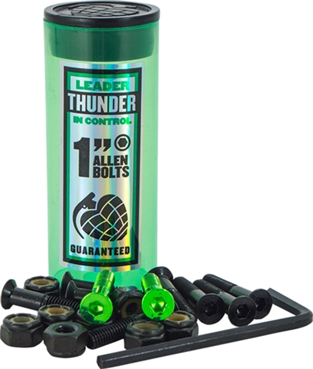 THUNDER 1" ALLEN HARDWARE GREEN 1set