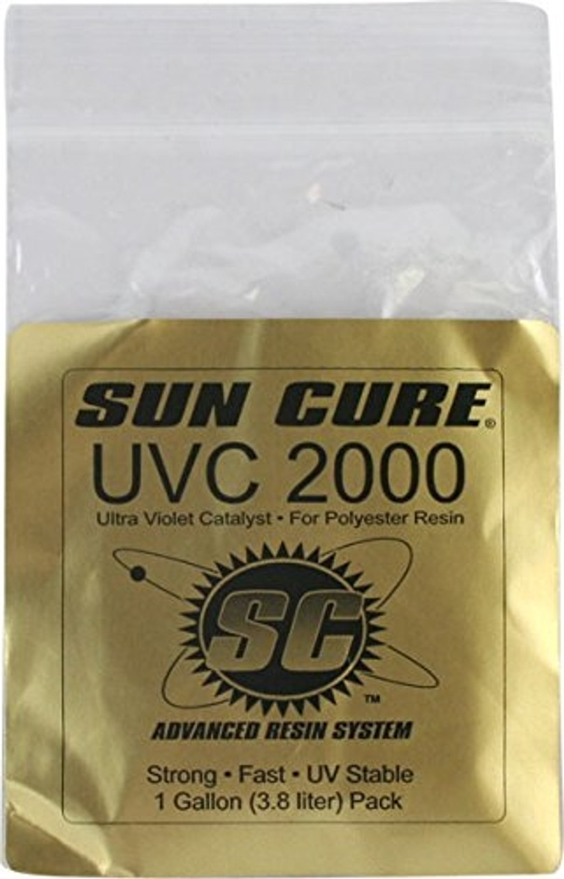 SunCure UVC 200 Catalyst makes 1 gallon White 1pack