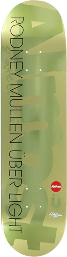 ALMOST MULLEN UBER GOLD OPS SKATEBOARD DECK-8.0 GOLD uber
