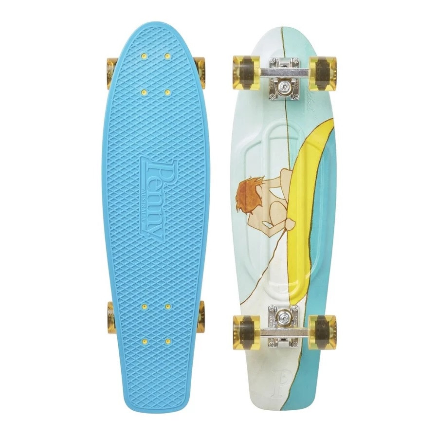 Penny Nickel Graphic Skateboard Complete Drift 27