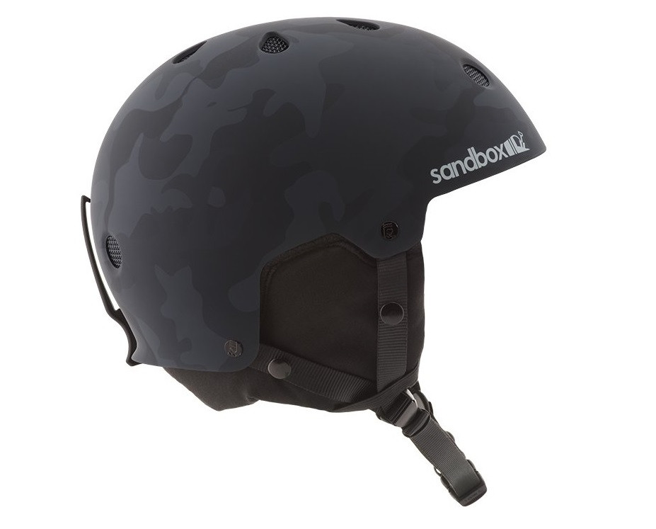 Sandbox Legend Snow Helmet Matte Black Camo