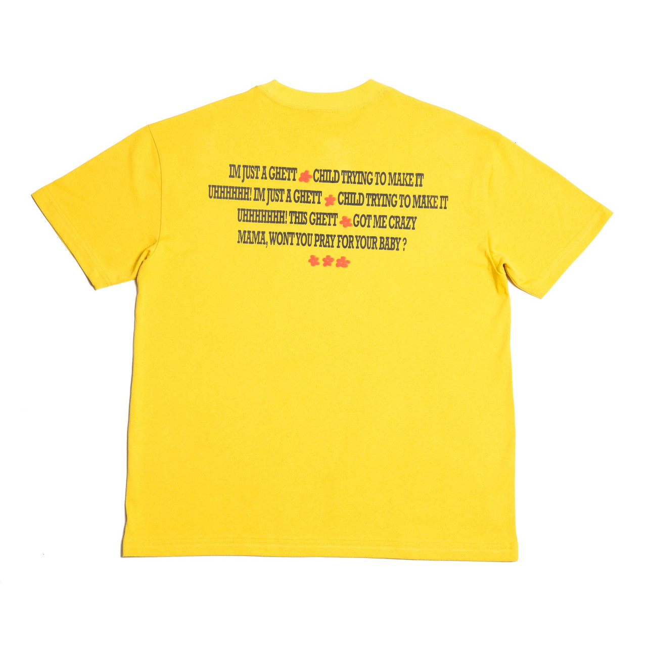 Carpet Hood Baby Tshirt Yellow