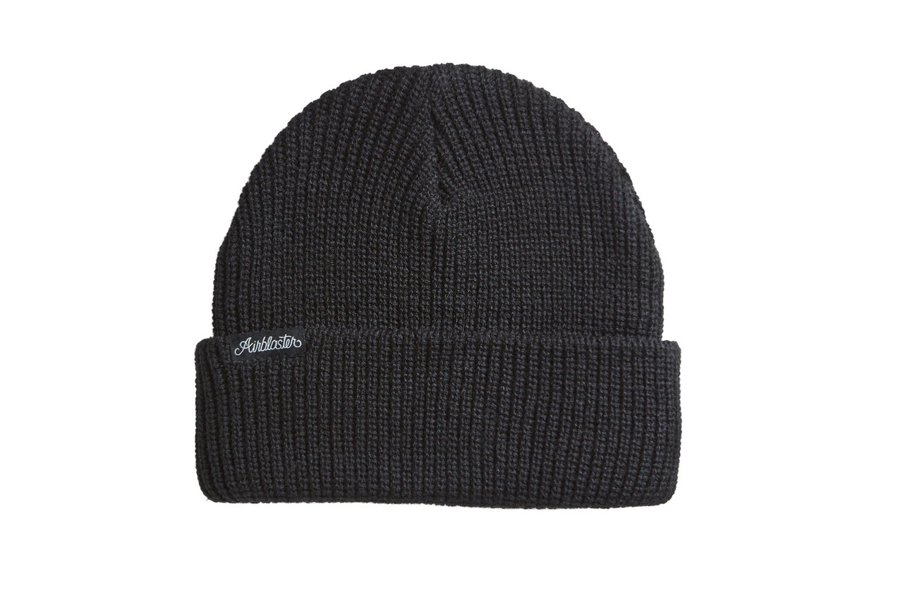 AIRBLASTER Commodity Beanie Black New OneSize