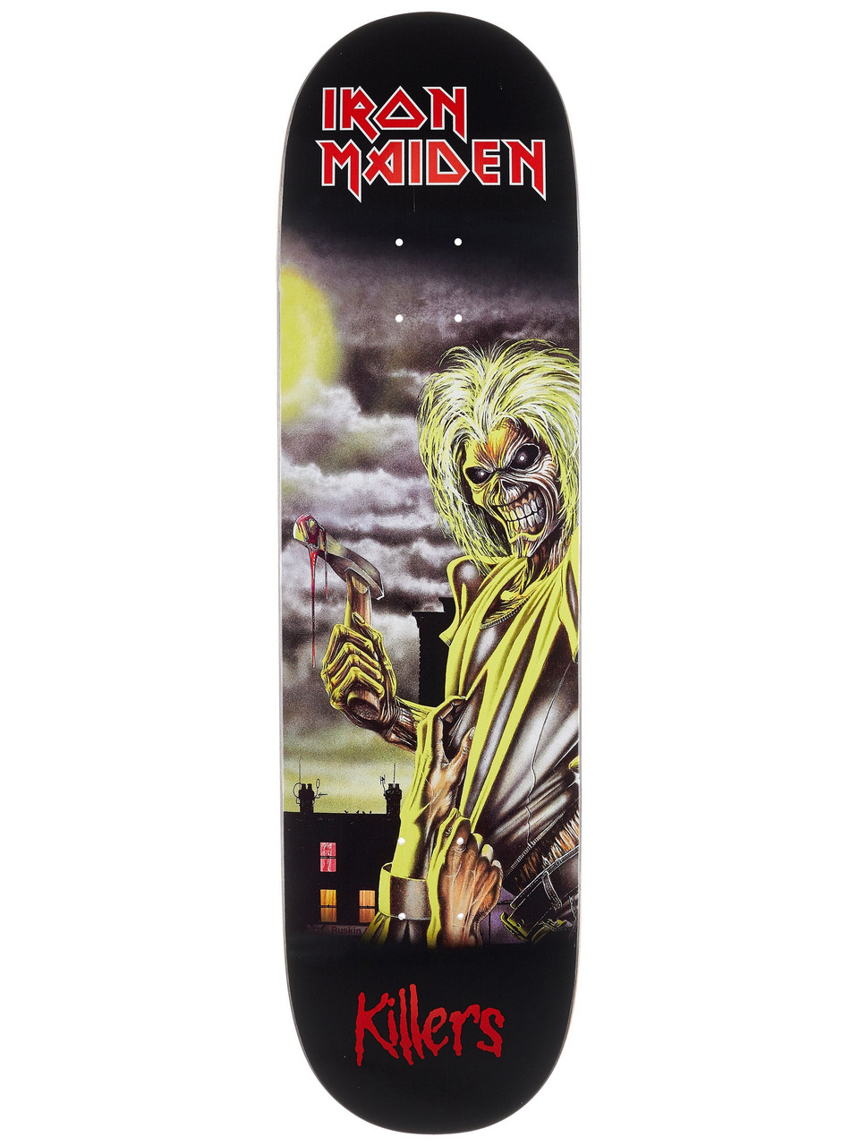 Zero Iron Maiden Killers Skate Deck Black 8.5