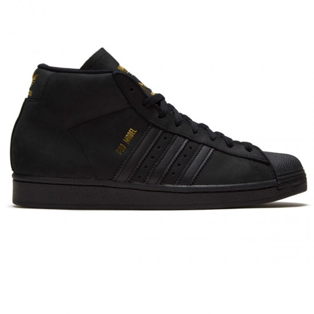 Adidas Pro Model Hi Shoes Black Gold