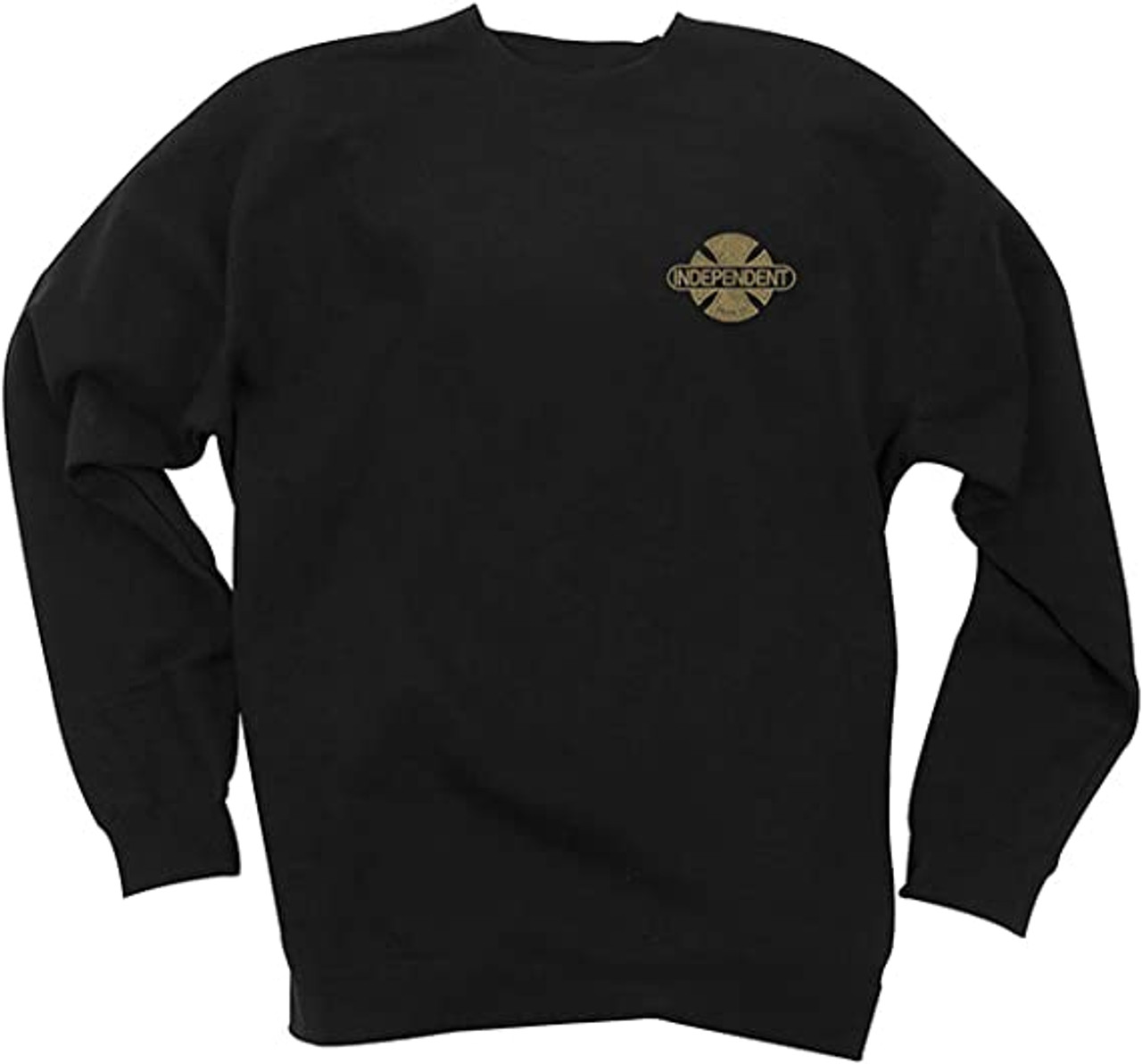 Independent Baseplate Crewneck Black Gold