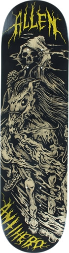スケートボード ANTI HERO ALLEN FOUR HORSEMEN DECK 8.12 Anti Hero Allen Four Horsemen Skateboard Deck-8.12 | Boardparadise.com